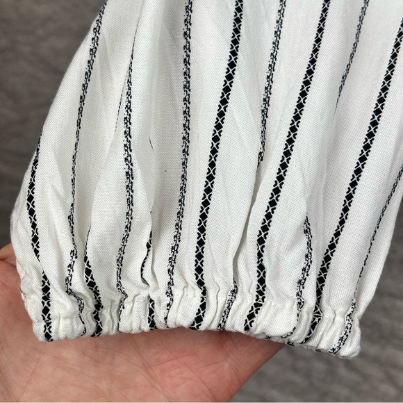 Savanna Jane Embroidered Floral Tunic Sz Medium Peasant Boho Beachy Vacation - Picture 8 of 16